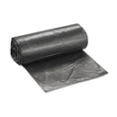 Inteplast High-Density Commercial Can Liners, 16 Gal, 8 Microns, 24" X 33", Black, 1,000/Carton - IBSS243308K