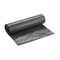 Inteplast High-Density Interleaved Commercial Can Liners, 60 Gal, 16 Microns, 43" X 48", Black, 200/Carton - IBSS434816K