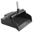 Impact Lobbymaster Plastic Dust Pan, 12W X 37H, Black Pan/White Handle - IMP2600
