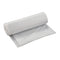 Inteplast High-Density Interleaved Commercial Can Liners, 45 Gal, 17 Microns, 40" X 48", Clear, 250/Carton - IBSS404817N