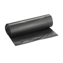 Inteplast High-Density Interleaved Commercial Can Liners, 45 Gal, 22 Microns, 40" X 48", Black, 150/Carton - IBSS404822K