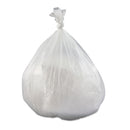 Inteplast High-Density Interleaved Commercial Can Liners, 60 Gal, 17 Microns, 43" X 48", Clear, 200/Carton - IBSS434817N
