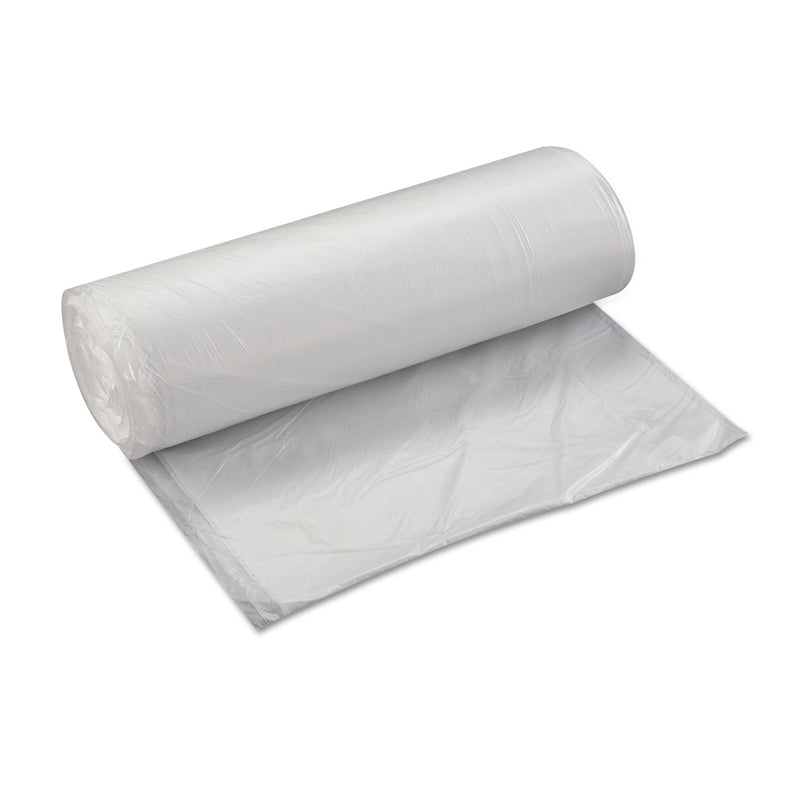 Inteplast High-Density Commercial Can Liners Value Pack, 60 Gal, 14 Microns, 38" X 58", Clear, 200/Carton - IBSVALH3860N16
