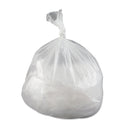 Inteplast High-Density Commercial Can Liners Value Pack, 33 Gal, 11 Microns, 33" X 39", Clear, 500/Carton - IBSVALH3340N13