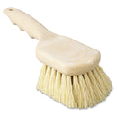 Boardwalk Utility Brush, Tampico Fill, 8 1/2" Long, Tan Handle - BWK4208