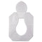 Hospeco Health Gards Toilet Seat Covers, Half-Fold, White, 250/Pack, 10 Boxes/Carton - HOSHG2500