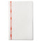 Chix Food Service Towels, 13 X 21, Cotton, White/Red, 150/Carton - CHI8252