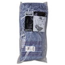 Rubbermaid Universal Headband Mop Head, Cotton/Synthetic, 24Oz, Blue, 12/Carton - RCPE238