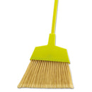 Boardwalk Poly Bristle Angler Broom, 53" Handle, Yellow, 12/Carton - BWK932M