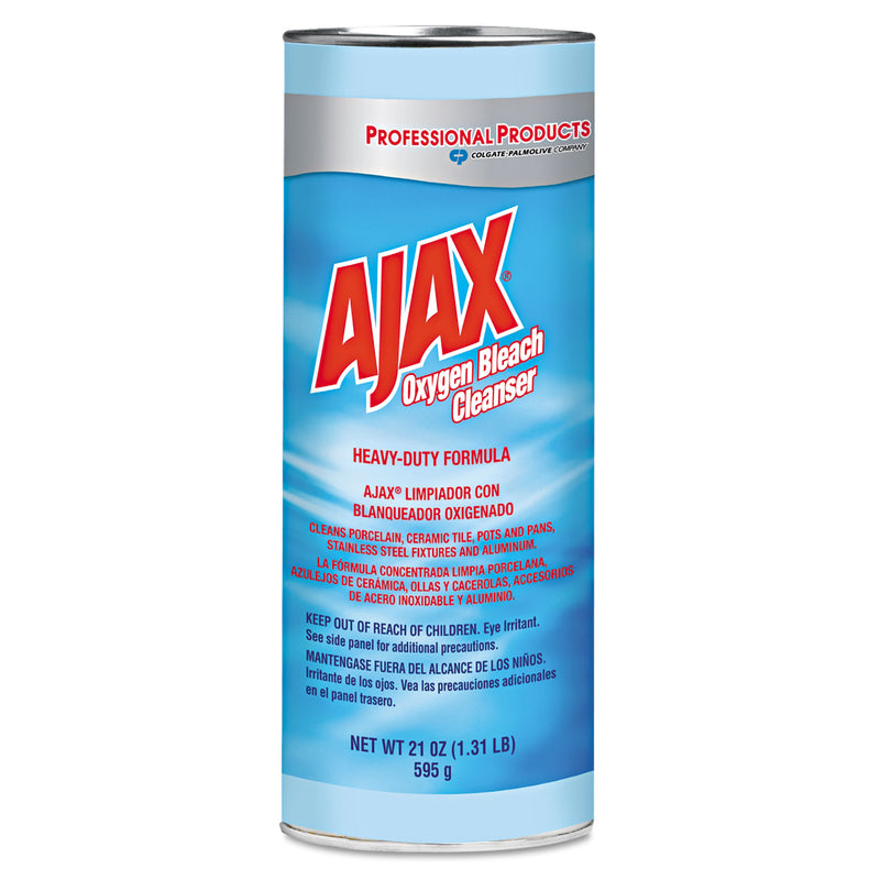 Ajax Oxygen Bleach Powder Cleanser, 21Oz Can, 24/Carton - CPC14278CT