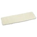 Boardwalk Mop Head, Applicator Refill Pad, Lambswool, 18-Inch, White - BWK4518