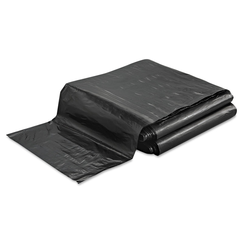 FlexSol Low Density Economy Ecosac, 45 Gal, 1.5 Mil, 40" X 48", Black, 100/Carton - ESXECO48XH