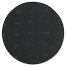 Boardwalk Sanding Screens, 20" Diameter, 80 Grit, Black, 10/Carton - BWK50208010