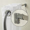 WingIts 57-3/4"L x 1" x 3/4"D Satin Curved Shower Rod, Includes: Pivot Brackets and Hardware - WOCSN5SP