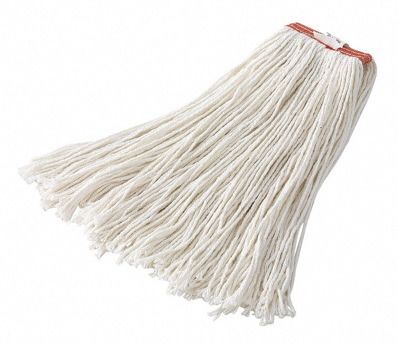 Rubbermaid Side Gate Synthetic String Wet Mop Head, White - FGF51700WH00