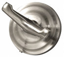 Top Brand Overall Height 2 13/32 in, Overall Depth 2 3/4 in, Satin Nickel, Bathroom Hook - 04-SN4902