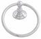 Top Brand 7-3/4"H x 3-3/8"D Polished Chrome Towel Ring, Brentwood Collection - 1572096