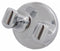 Top Brand Overall Height 2 1/8 in, Overall Depth 1 3/4 in, Polished Chrome, Bathroom Hook - 2374899