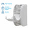 Georgia-Pacific Toilet Paper Dispenser, Compact(R), White, Coreless, (2) Rolls Dispenser Capacity, Plastic - 56767A