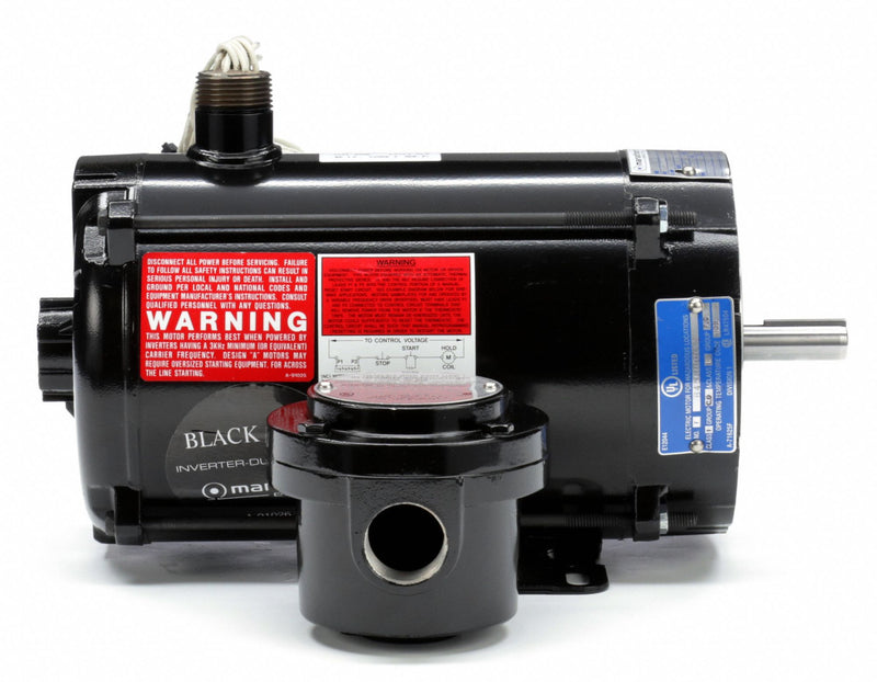 Marathon Motors 3/4 HP Vector Motor,3-Phase,1725 Nameplate RPM,230/460 Voltage,Frame 56C - 056H17E5304