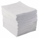 Brady 17 in Absorbent Pad, Fluids Absorbed: Oil-Based Liquids, Heavy, 20.5 gal, 100 PK - BPO100
