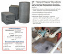 Brady 150 ft Absorbent Roll, Fluids Absorbed: Universal, Heavy, 48 gal, 1 EA - GP30