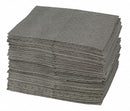 Brady 17 in Absorbent Pad, Fluids Absorbed: Universal, Light, 17 gal, 100 PK - BPU500