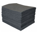Brady 19 in Absorbent Pad, Fluids Absorbed: Universal, Light, 27 gal, 100 PK - MXU1000