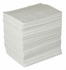 Brady 17 in Absorbent Pad, Fluids Absorbed: Oil-Based Liquids, Light, 34 gal, 200 PK - BPO200