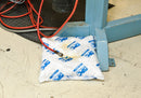 Brady Absorbent Pillow, Oil-Based Liquids, 28 gal, 18 in x 18 in, Polypropylene - OIL1818