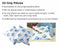 Brady Absorbent Pillow, Oil-Based Liquids, 14 gal, 18 in x 18 in, Polypropylene - OIL1818-2