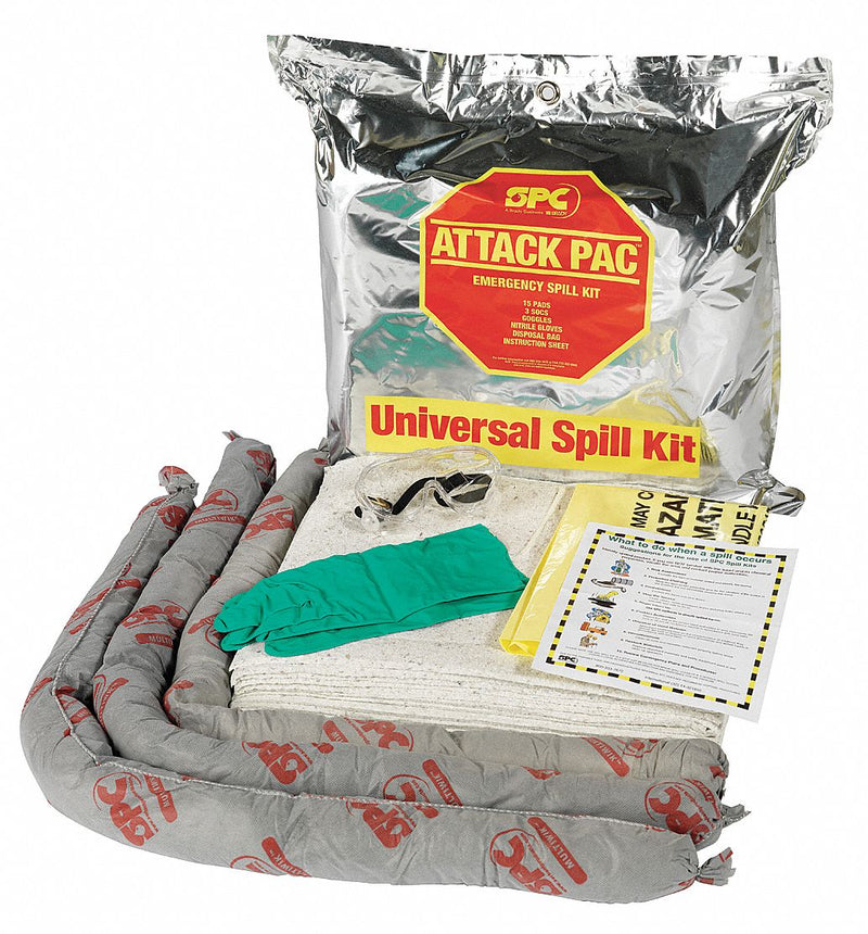 Brady Spill Kit/Station, Bag, Universal, 36 gal - SKR-ATK