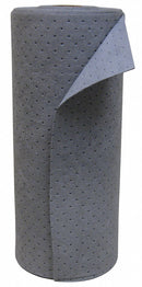 Brady 150 ft Absorbent Roll, Fluids Absorbed: Universal, Heavy, 38 gal, 1 EA - BRU150