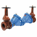 Watts Reduced Pressure Zone Backflow Preventer, Cast Iron, Watts 909 Series, Flanged Connection - 4 DLF909-OSY