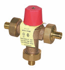 Watts 1/2 in PEX Inlet Type Mixing Valve, Brass, 23 gpm - 1/2 LF1170M2-PEX