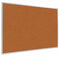 MooreCo Push-Pin Bulletin Board, Splash Cork, 48 inH x 72 inW, Red - 300AG-93