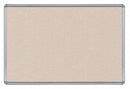 MooreCo Push-Pin Bulletin Board, Vinyl, 48"H x 72"W, Cream - 311PG-66