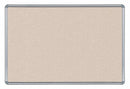 MooreCo Push-Pin Bulletin Board, Vinyl, 48"H x 96"W, Cream - 311PH-66