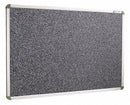 MooreCo Push-Pin Bulletin Board, Recycled Rubber, 48"H x 72"W, Black - 321RG-96