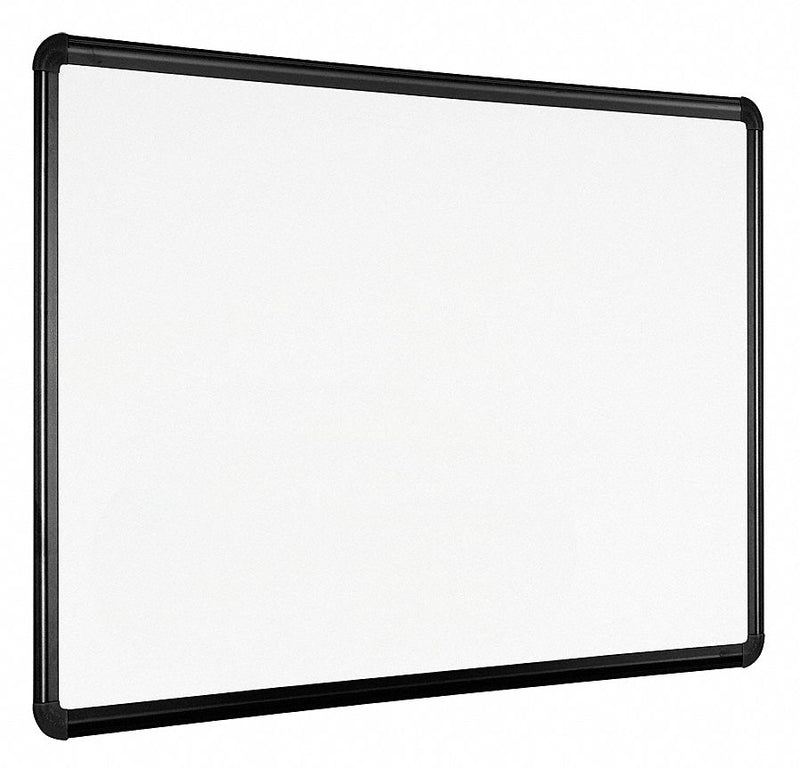 MooreCo Gloss-Finish Porcelain Dry Erase Board, Wall Mounted, 48"H x 48"W, White - E2H2PD-T1