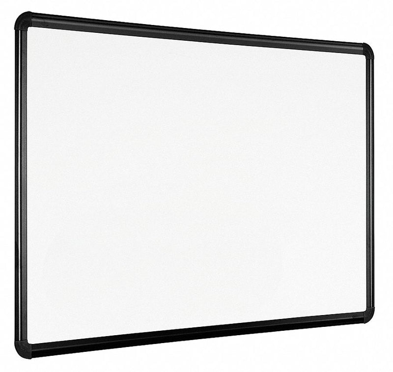 MooreCo Gloss-Finish Porcelain Dry Erase Board, Wall Mounted, 48 inH x 72 inW, White - E2H2PG-T1