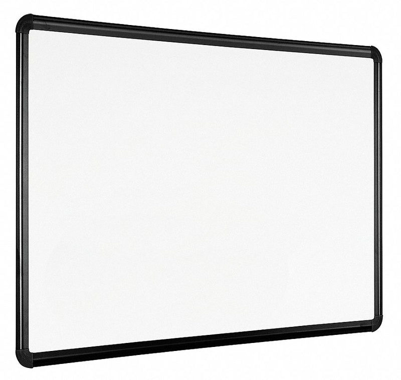 MooreCo Gloss-Finish Porcelain Dry Erase Board, Wall Mounted, 48"H x 96"W, White - E2H2PH-T1