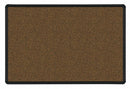 MooreCo Push-Pin Bulletin Board, Splash Cork, 33 3/4 inH x 48 inW, Black - E300PC-T1