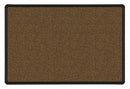 MooreCo Push-Pin Bulletin Board, Splash Cork, 48 inH x 96 inW, Black - E300PH-T1