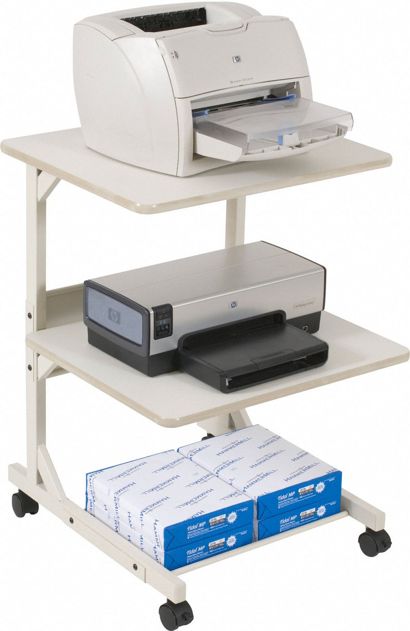 MooreCo Dual Laser Printer Stand, Gray - 23701