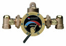 Leonard 1 1/4 in FNPT Inlet Type Steam and Water Mixing Valve, Chrome-Plated Lead Free Bronze, 60 gpm - TMS-150-CP