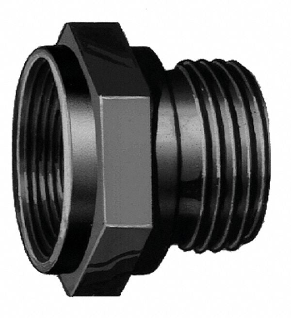 Elkhart Fire Hose Adapter, Hex, Fitting Material Brass x Brass, Fitting Size 1-1/2 in x 1-1/2 in - 307
