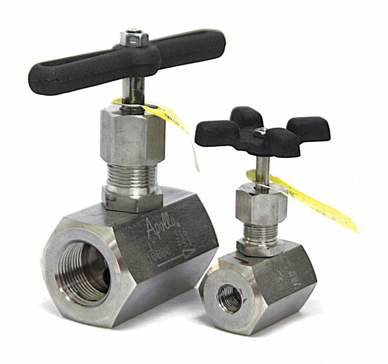Apollo Globe Valve, FNPT x FNPT, 316 Stainless Steel, 3/8 in Pipe Size - Valves - 60B70201