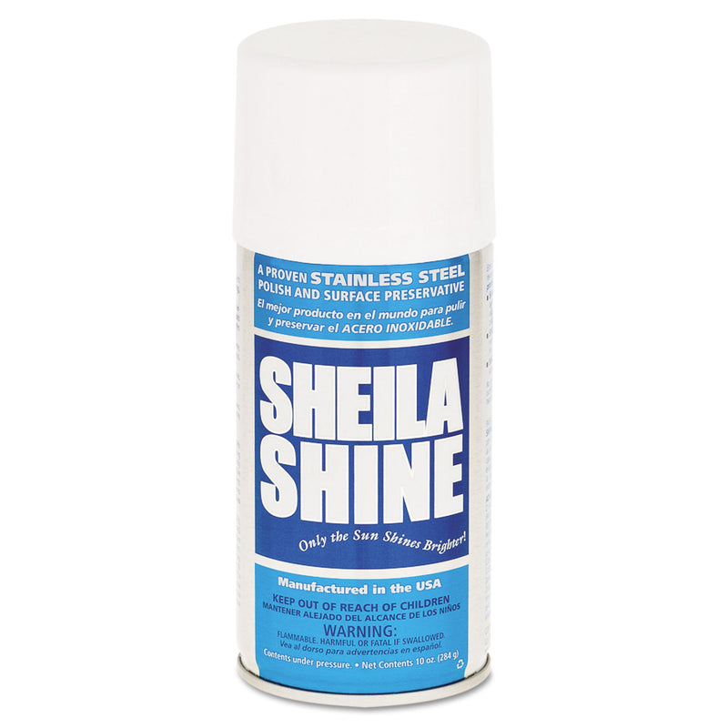 Sheila Shine Stainless Steel Cleaner & Polish, 10Oz Aerosol - SSI1EA