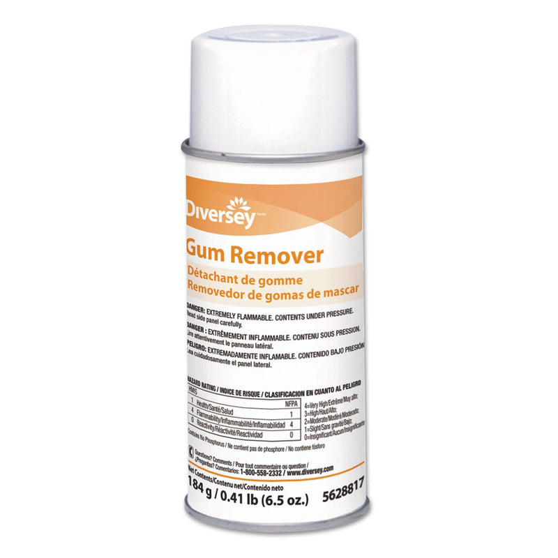 Diversey Gum Remover, Aerosol, 6.5Oz, Can, 12/Carton - DVO95628817CT
